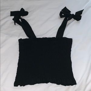 NEW! Zaful stretchy tank top with tie straps